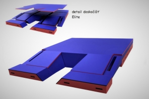 Doskočiště ELITE pro skok o tyči 7 x 5 x 0,8 m