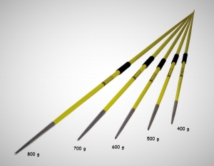 Oštěp GETRA 800 g závodní certifikát IAAF
