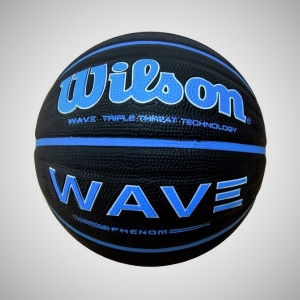 Míč basketbal Wilson WAVE PHENOM BLACK/BLUE 